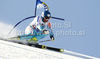 Kalle Palander of Finland skiing in first run of men giant slalom race of Audi FIS Alpine skiing World cup in Soelden, Austria. First race of men season 2011-2012 was held on Rettenbach glacier above Soelden, Austria, on Sunday, 23rd of October 2011.
