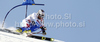 Thomas Frey of France skiing in first run of men giant slalom race of Audi FIS Alpine skiing World cup in Soelden, Austria. First race of men season 2011-2012 was held on Rettenbach glacier above Soelden, Austria, on Sunday, 23rd of October 2011.

