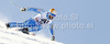 Andre Myhrer of Sweden skiing in first run of men giant slalom race of Audi FIS Alpine skiing World cup in Soelden, Austria. First race of men season 2011-2012 was held on Rettenbach glacier above Soelden, Austria, on Sunday, 23rd of October 2011.
