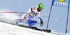Thomas Mermillod Blondin of France skiing in first run of men giant slalom race of Audi FIS Alpine skiing World cup in Soelden, Austria. First race of men season 2011-2012 was held on Rettenbach glacier above Soelden, Austria, on Sunday, 23rd of October 2011.
