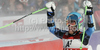Winner Ted Ligety of USA reacts in finish of second run of men giant slalom race of Audi FIS Alpine skiing World cup in Soelden, Austria. First race of men season 2011-2012 was held on Rettenbach glacier above Soelden, Austria, on Sunday, 23rd of October 2011.
