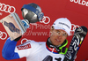 Second placed Alexis Pinturault of France celebrates his medal won in men giant slalom race of Audi FIS Alpine skiing World cup in Soelden, Austria. First race of men season 2011-2012 was held on Rettenbach glacier above Soelden, Austria, on Sunday, 23rd of October 2011.
