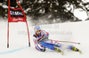 Thomas Fanara of France skiing in the first run of Men giant slalom race of Audi FIS alpine skiing World Cup in Alta Badia, Italy. Giant slalom race of Men Audi FIS Alpine skiing World Cup 2011 / 2012, was held on Sunday, 18th of December 2011, on Gran Risa course in Alta Badia, Italy.
