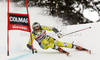 Leif Kristian Haugen of Norway skiing in the first run of Men giant slalom race of Audi FIS alpine skiing World Cup in Alta Badia, Italy. Giant slalom race of Men Audi FIS Alpine skiing World Cup 2011 / 2012, was held on Sunday, 18th of December 2011, on Gran Risa course in Alta Badia, Italy.
