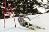 Iver Bjerkestrand of Norway skiing in the first run of Men giant slalom race of Audi FIS alpine skiing World Cup in Alta Badia, Italy. Giant slalom race of Men Audi FIS Alpine skiing World Cup 2011 / 2012, was held on Sunday, 18th of December 2011, on Gran Risa course in Alta Badia, Italy.

