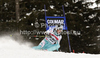 Andreas Romar of Finland skiing in the first run of Men giant slalom race of Audi FIS alpine skiing World Cup in Alta Badia, Italy. Giant slalom race of Men Audi FIS Alpine skiing World Cup 2011 / 2012, was held on Sunday, 18th of December 2011, on Gran Risa course in Alta Badia, Italy.
