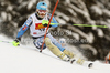 Ted Ligety of USA skiing in first run of men slalom race of Audi FIS Alpine skiing World cup in Alta Badia, Italy. Men slalom race of Audi FIS Alpine skiing World cup was held on Gran Risa course in Alta Badia, Italy on Monday, 19th of December 2011.

