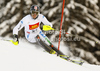 Stefano Gross of Italy skiing in first run of men slalom race of Audi FIS Alpine skiing World cup in Alta Badia, Italy. Men slalom race of Audi FIS Alpine skiing World cup was held on Gran Risa course in Alta Badia, Italy on Monday, 19th of December 2011.
