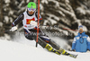 Alexander Khoroshilov of Russia skiing in first run of men slalom race of Audi FIS Alpine skiing World cup in Alta Badia, Italy. Men slalom race of Audi FIS Alpine skiing World cup was held on Gran Risa course in Alta Badia, Italy on Monday, 19th of December 2011.

