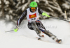 Sergei Maytakov of Russia skiing in first run of men slalom race of Audi FIS Alpine skiing World cup in Alta Badia, Italy. Men slalom race of Audi FIS Alpine skiing World cup was held on Gran Risa course in Alta Badia, Italy on Monday, 19th of December 2011.
