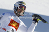 Second placed Giuliano Razzoli of Italy reacts in finish of second run of men slalom race of Audi FIS Alpine skiing World cup in Alta Badia, Italy. Men slalom race of Audi FIS Alpine skiing World cup was held on Gran Risa course in Alta Badia, Italy on Monday, 19th of December 2011.
