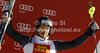 Third placed Felix Neureuther of Germany celebrates his medal won in men slalom race of Audi FIS Alpine skiing World cup in Alta Badia, Italy. Men slalom race of Audi FIS Alpine skiing World cup was held on Gran Risa course in Alta Badia, Italy on Monday, 19th of December 2011.

