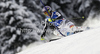 Maria Hoefl-Riesch of Germany skiing in first run of women slalom race of Audi FIS Alpine skiing World cup in Flachau, Austria. Women slalom race of Audi FIS Alpine skiing World cup, which replaced canceled Levi race, was held in Flachau, Austria on Tuesday, 20th of December 2011.
