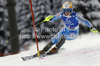 Maria Pietilae-Holmner of Sweden skiing in first run of women slalom race of Audi FIS Alpine skiing World cup in Flachau, Austria. Women slalom race of Audi FIS Alpine skiing World cup, which replaced canceled Levi race, was held in Flachau, Austria on Tuesday, 20th of December 2011.
