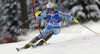 Maria Pietilae-Holmner of Sweden skiing in first run of women slalom race of Audi FIS Alpine skiing World cup in Flachau, Austria. Women slalom race of Audi FIS Alpine skiing World cup, which replaced canceled Levi race, was held in Flachau, Austria on Tuesday, 20th of December 2011.
