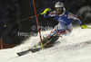 Taina Barioz of France skiing in first run of women slalom race of Audi FIS Alpine skiing World cup in Flachau, Austria. Women slalom race of Audi FIS Alpine skiing World cup, which replaced canceled Levi race, was held in Flachau, Austria on Tuesday, 20th of December 2011.
