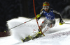 Lena Duerr of Germany skiing in first run of women slalom race of Audi FIS Alpine skiing World cup in Flachau, Austria. Women slalom race of Audi FIS Alpine skiing World cup, which replaced canceled Levi race, was held in Flachau, Austria on Tuesday, 20th of December 2011.
