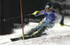 Sanni Leinonen of Finland skiing in first run of women slalom race of Audi FIS Alpine skiing World cup in Flachau, Austria. Women slalom race of Audi FIS Alpine skiing World cup, which replaced canceled Levi race, was held in Flachau, Austria on Tuesday, 20th of December 2011.
