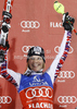 Winner Marlies Schild of Austria celebrates her medal won in women slalom race of Audi FIS Alpine skiing World cup in Flachau, Austria. Women slalom race of Audi FIS Alpine skiing World cup, which replaced canceled Levi race, was held in Flachau, Austria on Tuesday, 20th of December 2011.
