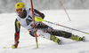 Ivica Kostelic of Croatia skiing in first run of men slalom race of Audi FIS Alpine skiing World cup in Flachau, Austria. Men slalom race of Audi FIS Alpine skiing World cup, which replaced canceled Levi race, was held in Flachau, Austria on Wednesday, 21st of December 2011.
