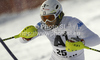 Patrick Thaler of Italy skiing in first run of men slalom race of Audi FIS Alpine skiing World cup in Flachau, Austria. Men slalom race of Audi FIS Alpine skiing World cup, which replaced canceled Levi race, was held in Flachau, Austria on Wednesday, 21st of December 2011.
