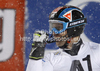 Third placed Cristian Deville of Italy reacts in finish of second run of men slalom race of Audi FIS Alpine skiing World cup in Flachau, Austria. Men slalom race of Audi FIS Alpine skiing World cup, which replaced canceled Levi race, was held in Flachau, Austria on Wednesday, 21st of December 2011.

