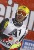 Winner Ivica Kostelic of Croatia reacts in finish of second run of men slalom race of Audi FIS Alpine skiing World cup in Flachau, Austria. Men slalom race of Audi FIS Alpine skiing World cup, which replaced canceled Levi race, was held in Flachau, Austria on Wednesday, 21st of December 2011.
