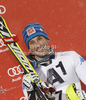 Third placed Cristian Deville of Italy celebrates his medal won in men slalom race of Audi FIS Alpine skiing World cup in Flachau, Austria. Men slalom race of Audi FIS Alpine skiing World cup, which replaced canceled Levi race, was held in Flachau, Austria on Wednesday, 21st of December 2011.

