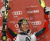 Winner Ivica Kostelic of Croatia celebrates his medal won in men slalom race of Audi FIS Alpine skiing World cup in Flachau, Austria. Men slalom race of Audi FIS Alpine skiing World cup, which replaced canceled Levi race, was held in Flachau, Austria on Wednesday, 21st of December 2011.
