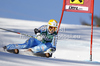 Jessica Lindell-Vikarby of Sweden skiing in first run of women giant slalom race of Audi FIS Alpine skiing World cup in Lienz, Austria. Women giant slalom race of Audi FIS Alpine skiing World cup was held in Lienz, Austria on Wednesday, 28th of December 2011.
