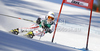 Stefanie Koehle of Austria skiing in first run of women giant slalom race of Audi FIS Alpine skiing World cup in Lienz, Austria. Women giant slalom race of Audi FIS Alpine skiing World cup was held in Lienz, Austria on Wednesday, 28th of December 2011.
