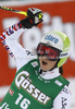 Winner Anna Fenninger of Austria reacts in finish of second run of women giant slalom race of Audi FIS Alpine skiing World cup in Lienz, Austria. Women giant slalom race of Audi FIS Alpine skiing World cup was held in Lienz, Austria on Wednesday, 28th of December 2011.
