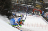 Tina Maze of Slovenia skiing in first run of women slalom race of Audi FIS Alpine skiing World cup in Lienz, Austria. Women slalom race of Audi FIS Alpine skiing World cup was held in Lienz, Austria on Thursday, 29th of December 2011.
