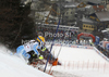 Maria Pietilae-Holmner of Sweden skiing in first run of women slalom race of Audi FIS Alpine skiing World cup in Lienz, Austria. Women slalom race of Audi FIS Alpine skiing World cup was held in Lienz, Austria on Thursday, 29th of December 2011.
