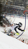 Nina Perner of Germany skiing in first run of women slalom race of Audi FIS Alpine skiing World cup in Lienz, Austria. Women slalom race of Audi FIS Alpine skiing World cup was held in Lienz, Austria on Thursday, 29th of December 2011.
