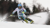 Tanja Poutiainen of Finland skiing in first run of women slalom race of Audi FIS Alpine skiing World cup in Lienz, Austria. Women slalom race of Audi FIS Alpine skiing World cup was held in Lienz, Austria on Thursday, 29th of December 2011.
