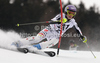 Maria Hoefl-Riesch of Germany skiing in first run of women slalom race of Audi FIS Alpine skiing World cup in Lienz, Austria. Women slalom race of Audi FIS Alpine skiing World cup was held in Lienz, Austria on Thursday, 29th of December 2011.
