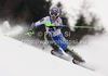 Tina Maze of Slovenia skiing in first run of women slalom race of Audi FIS Alpine skiing World cup in Lienz, Austria. Women slalom race of Audi FIS Alpine skiing World cup was held in Lienz, Austria on Thursday, 29th of December 2011.
