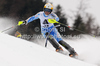Frida Hansdotter of Sweden skiing in first run of women slalom race of Audi FIS Alpine skiing World cup in Lienz, Austria. Women slalom race of Audi FIS Alpine skiing World cup was held in Lienz, Austria on Thursday, 29th of December 2011.
