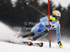 Frida Hansdotter of Sweden skiing in first run of women slalom race of Audi FIS Alpine skiing World cup in Lienz, Austria. Women slalom race of Audi FIS Alpine skiing World cup was held in Lienz, Austria on Thursday, 29th of December 2011.
