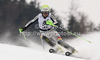 Fanny Chmelar of Germany skiing in first run of women slalom race of Audi FIS Alpine skiing World cup in Lienz, Austria. Women slalom race of Audi FIS Alpine skiing World cup was held in Lienz, Austria on Thursday, 29th of December 2011.
