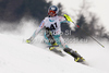 Sanni Leinonen of Finland skiing in first run of women slalom race of Audi FIS Alpine skiing World cup in Lienz, Austria. Women slalom race of Audi FIS Alpine skiing World cup was held in Lienz, Austria on Thursday, 29th of December 2011.
