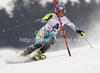 Sanni Leinonen of Finland skiing in first run of women slalom race of Audi FIS Alpine skiing World cup in Lienz, Austria. Women slalom race of Audi FIS Alpine skiing World cup was held in Lienz, Austria on Thursday, 29th of December 2011.
