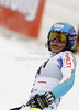 Tanja Poutiainen of Finland reacts in finish of second run of women slalom race of Audi FIS Alpine skiing World cup in Lienz, Austria. Women slalom race of Audi FIS Alpine skiing World cup was held in Lienz, Austria on Thursday, 29th of December 2011.

