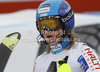 Tanja Poutiainen of Finland reacts in finish of second run of women slalom race of Audi FIS Alpine skiing World cup in Lienz, Austria. Women slalom race of Audi FIS Alpine skiing World cup was held in Lienz, Austria on Thursday, 29th of December 2011.
