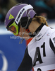 Maria Hoefl-Riesch of Germany reacts in finish of second run of women slalom race of Audi FIS Alpine skiing World cup in Lienz, Austria. Women slalom race of Audi FIS Alpine skiing World cup was held in Lienz, Austria on Thursday, 29th of December 2011.
