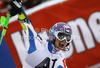Second placed Tina Maze of Slovenia reacts in finish of second run of women slalom race of Audi FIS Alpine skiing World cup in Lienz, Austria. Women slalom race of Audi FIS Alpine skiing World cup was held in Lienz, Austria on Thursday, 29th of December 2011.
