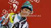 Third placed Mikaela Shiffrin of USA celebrates her medal won in women slalom race of Audi FIS Alpine skiing World cup in Lienz, Austria. Women slalom race of Audi FIS Alpine skiing World cup was held in Lienz, Austria on Thursday, 29th of December 2011.
