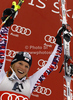 Winner Marlies Schild of Austria celebrates her medal won in women slalom race of Audi FIS Alpine skiing World cup in Lienz, Austria. Women slalom race of Audi FIS Alpine skiing World cup was held in Lienz, Austria on Thursday, 29th of December 2011.
