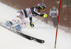 Maria Hoefl-Riesch of Germany skiing in first run of women slalom race of Audi FIS Alpine skiing World cup in Zagreb, Croatia. Women slalom race of Audi FIS Alpine skiing World cup was held on Sljeme above Zagreb, Croatia, on Tuesday, 3rd of January 2012.
